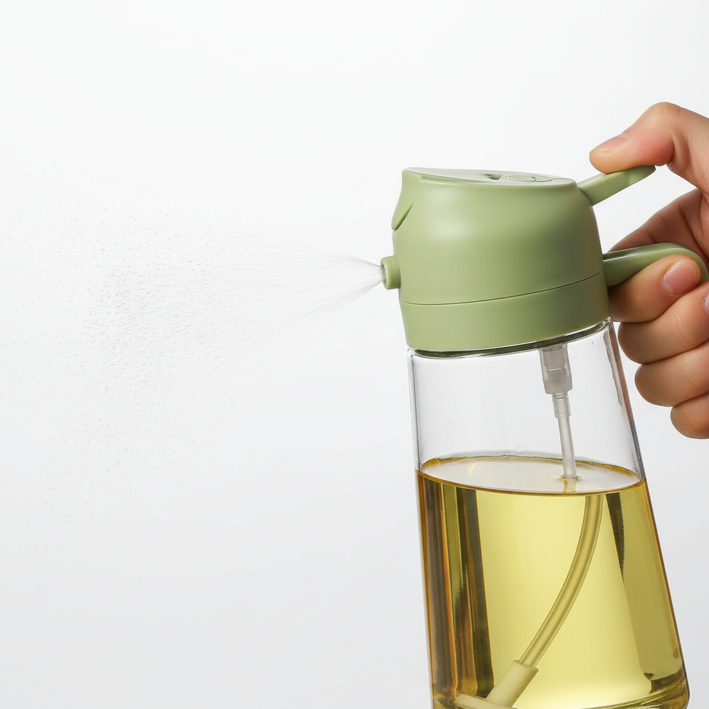 Detail shot of spray mechanism